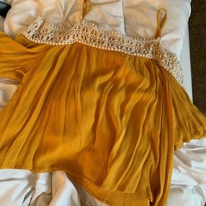 Francesca’s off the shoulder top